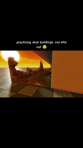 artblock is killing me so i decided to do stuff on roblox studio 🥹 #robloxstudio #brickbuildings #robloxfyp #roblox #retroslop 