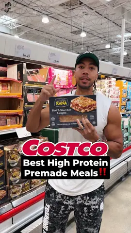 The best Costco premade meals that are quick, easy, packed with protein and great for weight loss🔥  Lînk in bîo for custom online coaching if you’re ready for a custom plan to lose 20-30+ lbs of belly fat without restrictive dieting and let’s chat to see if I can help🔥  #protein #mealprep #chicken #Fitness #costco 