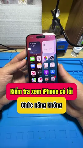 Cách kiểm tra iPhone cũ #iphone #iphonetricks #testiphone 