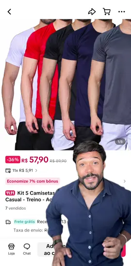 Kit 5 Camisetas Dry Fit. Corre que esse preço não vai durar muito tempo!!!! #modamasculina #academia #motivacaodiaria #visagismo #treino  