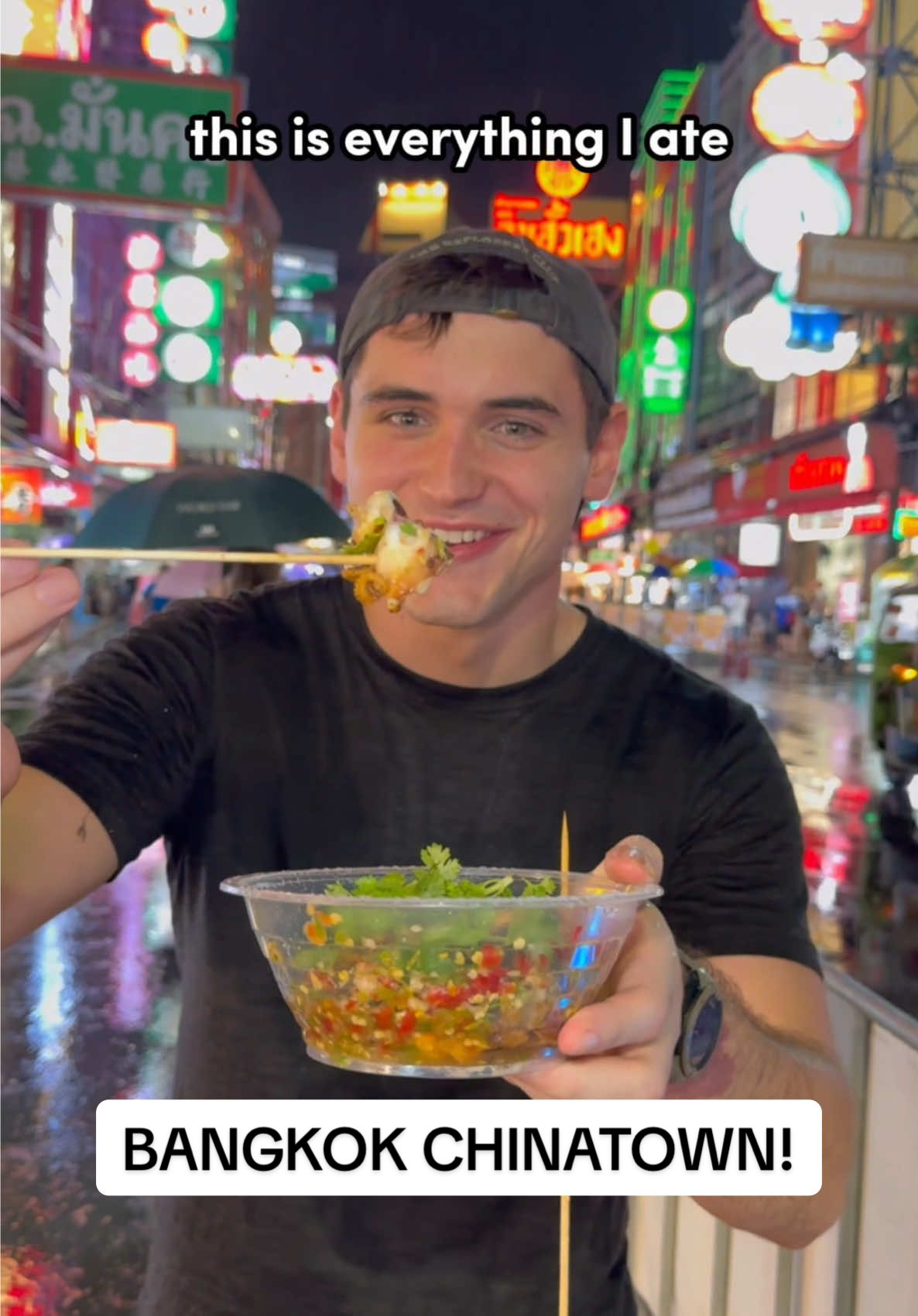 Everything I ate at Chinatown in Bangkok!🐉🇹🇭 • #Foodie #bangkok #thailandtravel #chinatown #yaowarat 