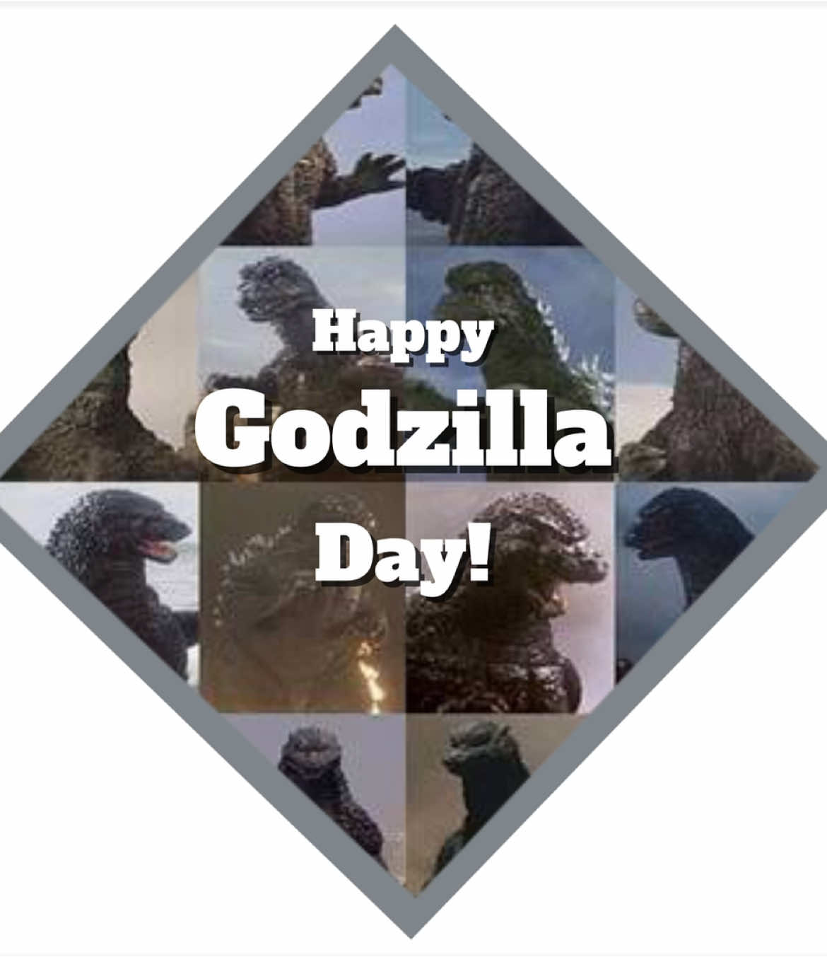 71 years of Godzilla! Such a big part of my childhood. And soo peak of a franchise #godzilla #godzilladay #monsterverse #gojira #viral