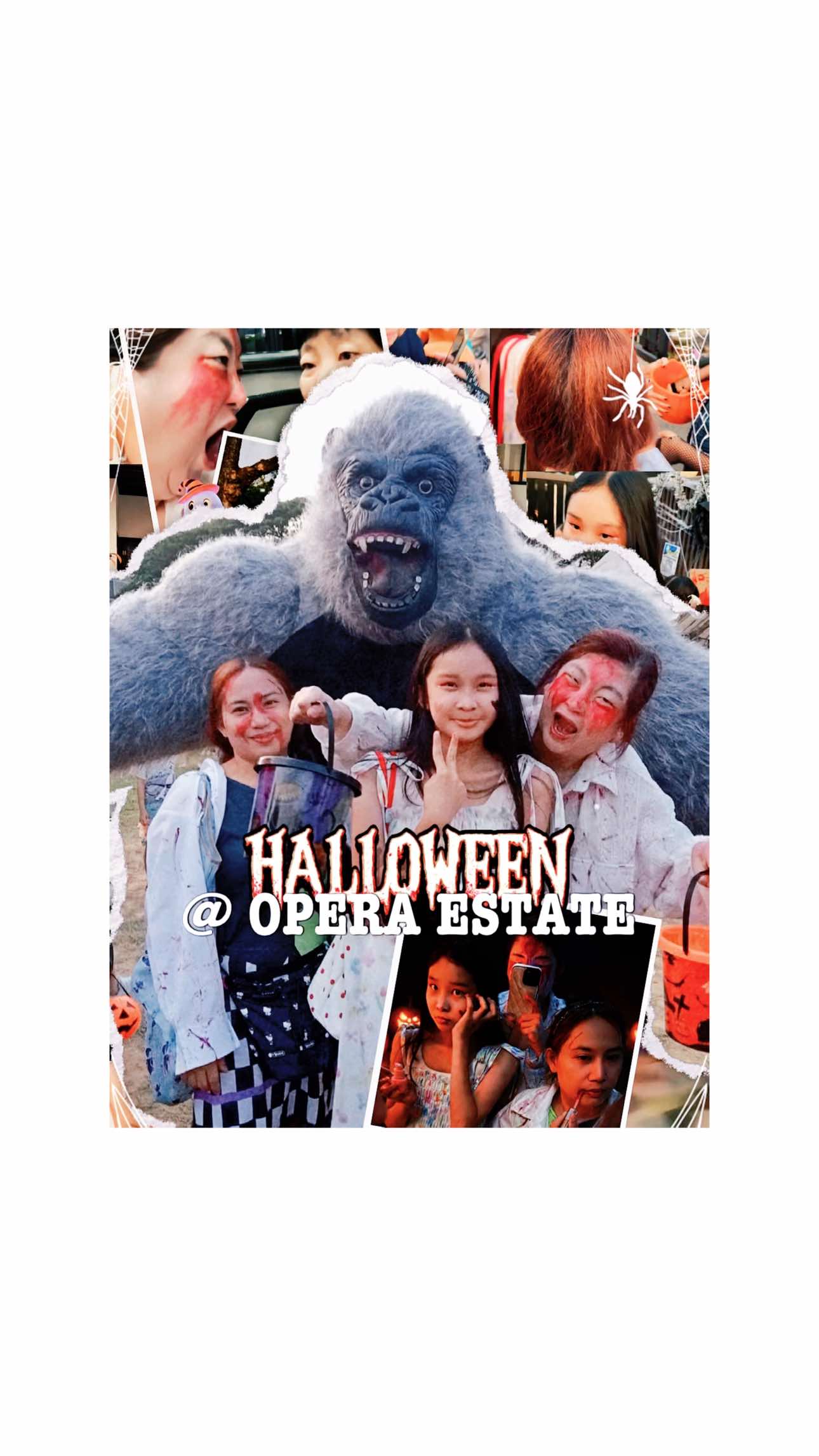 Opera Estate x Halloween 🎃✅ #ahlianandherkid #halloween #makeup #spontaneous #fun 