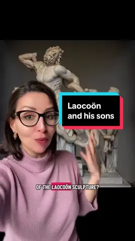 Laocoön and His Sons The scene this ancient sculptural group depicts is from Virgil’s ‘Aeneid.’ The ancient Roman writer Pliny the Elder described this very sculpture in his ‘Natural History,’ attributing it to three sculptors from Rhodes: Agesander, Athenodoros, and Polydorus - all active in the 1st century BC. The date aligns perfectly with the sculpture’s Hellenistic style, known for its dynamism, realism, and expressive intensity.  Scholars today generally agree that the Laocoön is a marble copy of an earlier bronze original.  #arttiktok #sculpture #laocoon #learn #LearnOnTikTok 