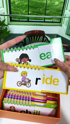 Flip book educational reading tool #education #reading #phonics #phonetics #dyslexia 