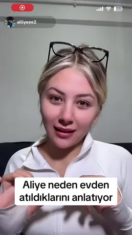 Aliye neden evden atıldıklarını anlatıyor #aliye #yayın 