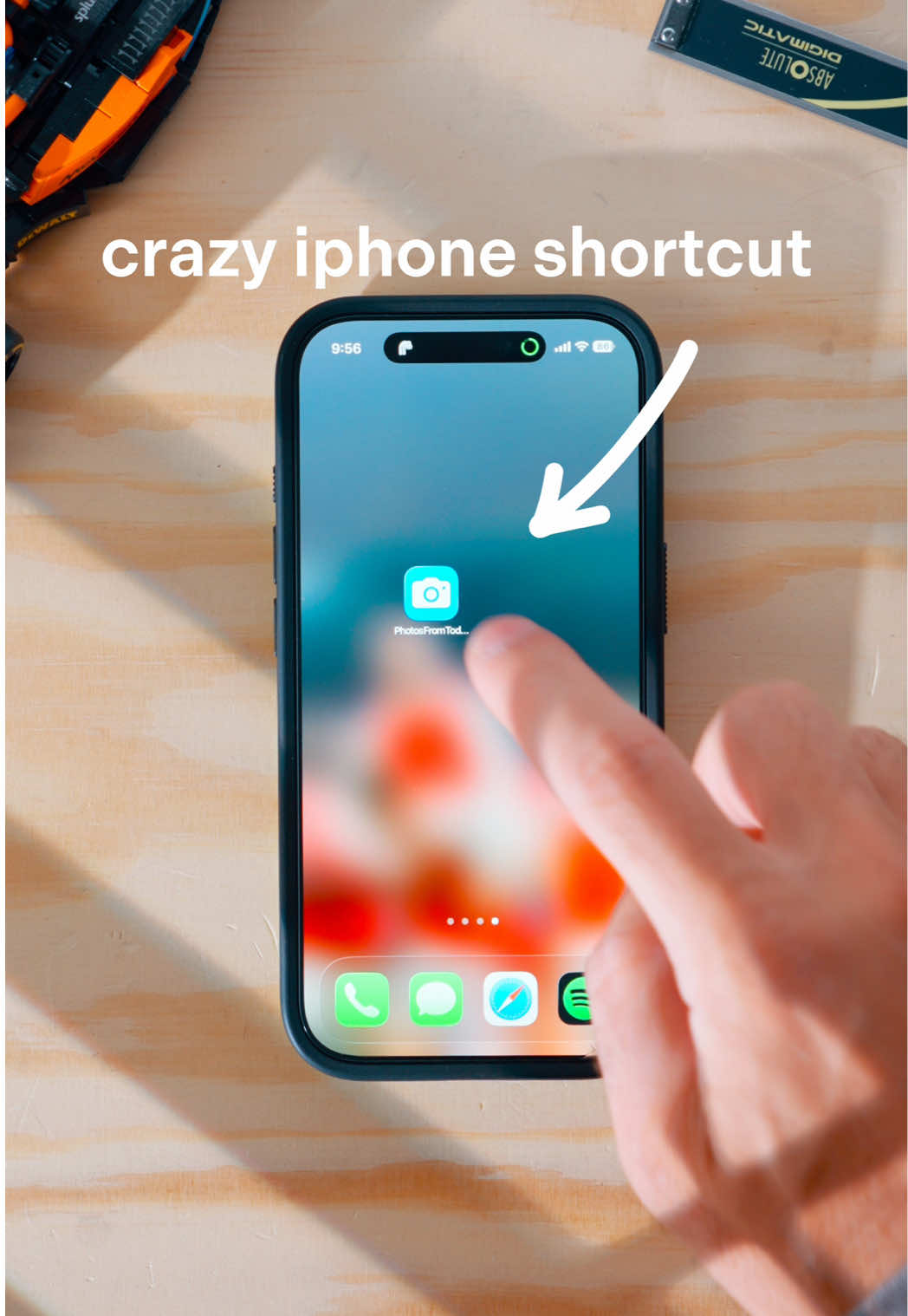This shortcut changed my life #Tech #techtok #apple #iphone #automation 