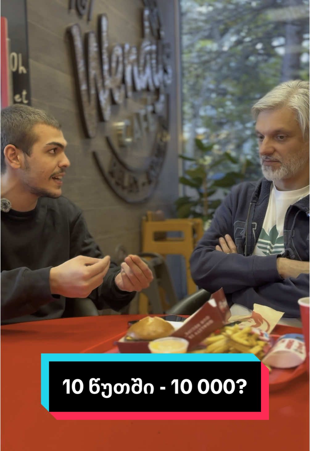 👀 10 წუთში - 10 000? @guga #wendys @Wendy’s Georgia  #challenge #bestburger #ბეკონატორი #ყველაზემაგარიბურგერები 