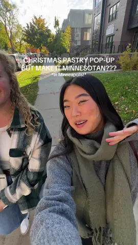 CHRISTMAS IS DEFROSTINGGGG and the Merry @MarcHeuParis was the perfect way to get into the holiday mood. So in love with the ambiance of this pop-up and also love the area of Minneapolis it is in (coming from a transplant tehe). Def a fun weekend adventure 😛 This is open Monday thru Sunday from 8am to 3pm! We did get there at 1:30ish and a lot of the pastries were sold out, so something to keep in mind. 💌  #twincities #minneapolis #christmaspopup #thingstodo #cafes 