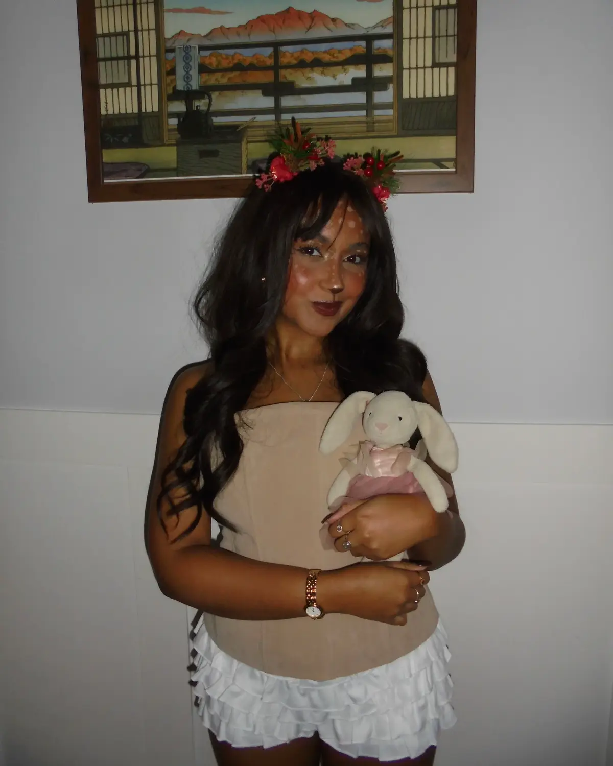 #halloween2025 #bambi #burlesque #deermakeup #halloweencostume 