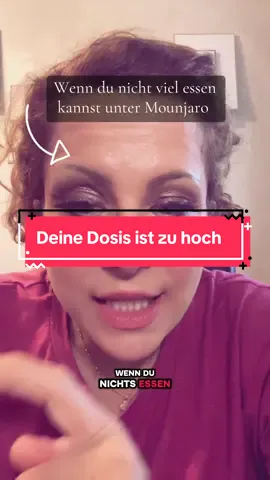 Wann ist die Dosis zu hoch #mounjaro #wightlossjourney #dosis #adipositas #diabetes 