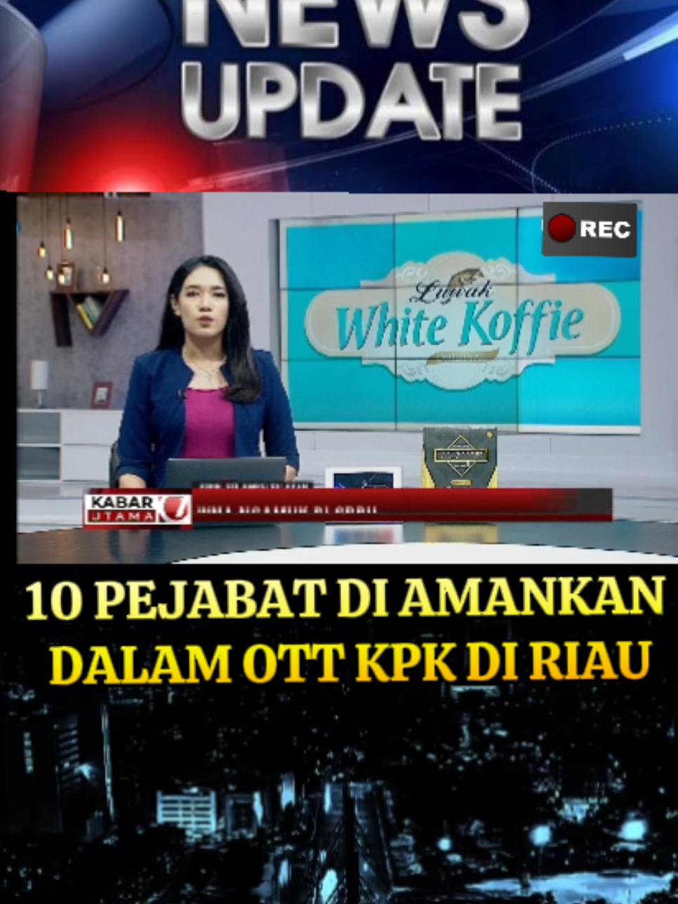 10 Pejabat Diamankan Dalam OTT KPK Diriau