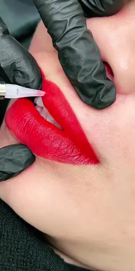 Môi nét căng #xuhuong #phunxamthammy #lamdep 