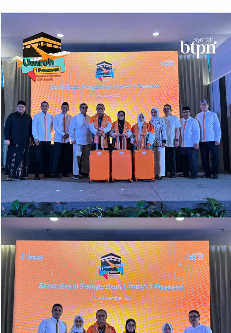 Alhamdulillah, BTPN Syariah memberangkatkan 382 peserta program 