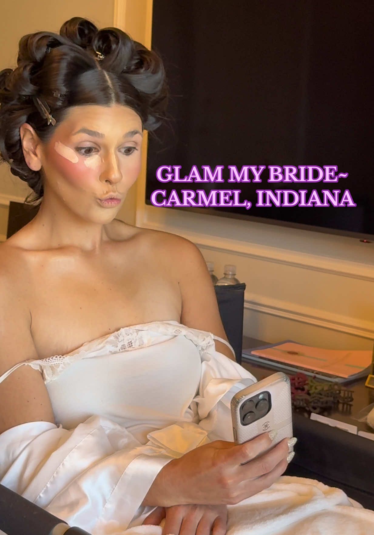 @Paige Lemaster bridal glam product breakdown 💄⬇️ Chest glow: @Weleda skin food & @DIBSBEAUTY glow stick  Skin prep: @Weleda USA skin food Foundation: @YSL Beauty all hours foundation shade MW2 Contour: @LYS Beauty harmony  Liquid blush: @elfcosmetics berry well Concealer: @Too Faced almond and cloud  Powders: @Huda Beauty pound cake and @Fenty Beauty rose quartz Blush and Bronzer: @Juvia’s Place volume 4 and tan Setting sprays: @Milani Cosmetics @ONE SIZE BEAUTY @SKINDINAVIA  Eyes: @patrick ta do you know who I am & medium eyeshadow palette Liners: @makeupbymario liquid and pencil in “perfect brown”  Lashes: Onlyall on Amazon  Lips: @Anastasia Beverly Hills pomegranate lip velvet  #bridalmakeup #traveltiktok #indianabride #kentuckymua  #makeupartistworldwide 