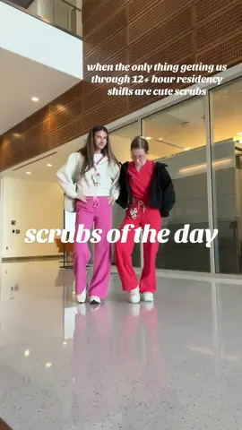 so cutie @wearfigs @New Balance @Crocs @Old Navy #emergencymedicine #scrubs #figs #healthcare 