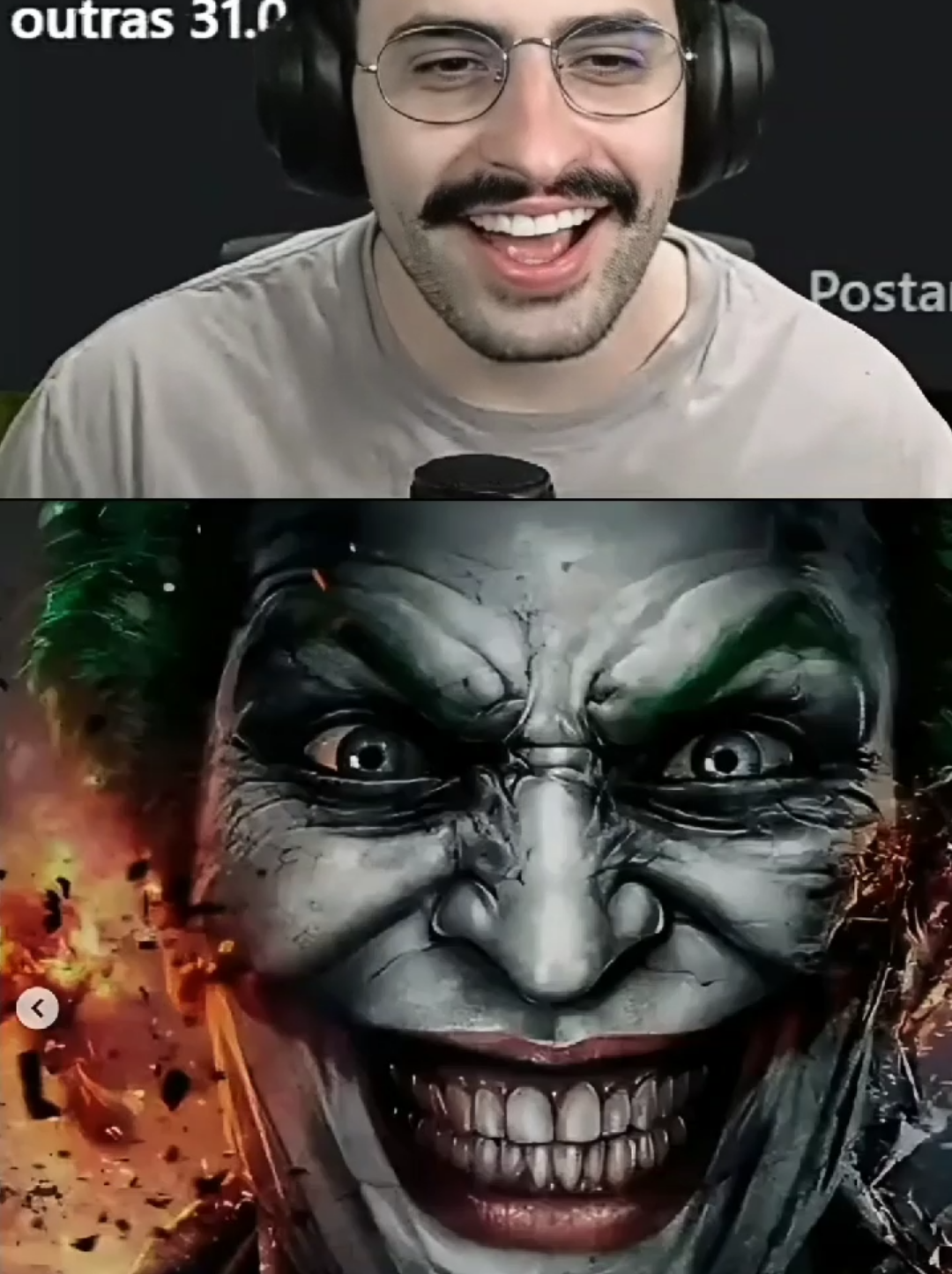 TA LINFO BAFMAN 😅😅😅 #fy #orochinho #cortesdelive #humor #pisca 