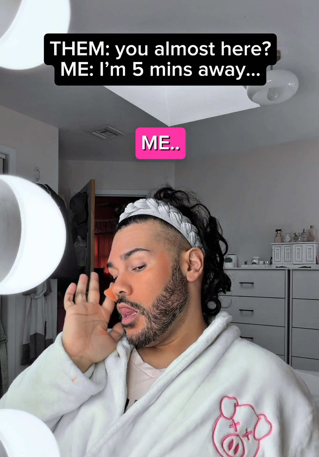 just let me vibe, I’ll get there.. eventually.