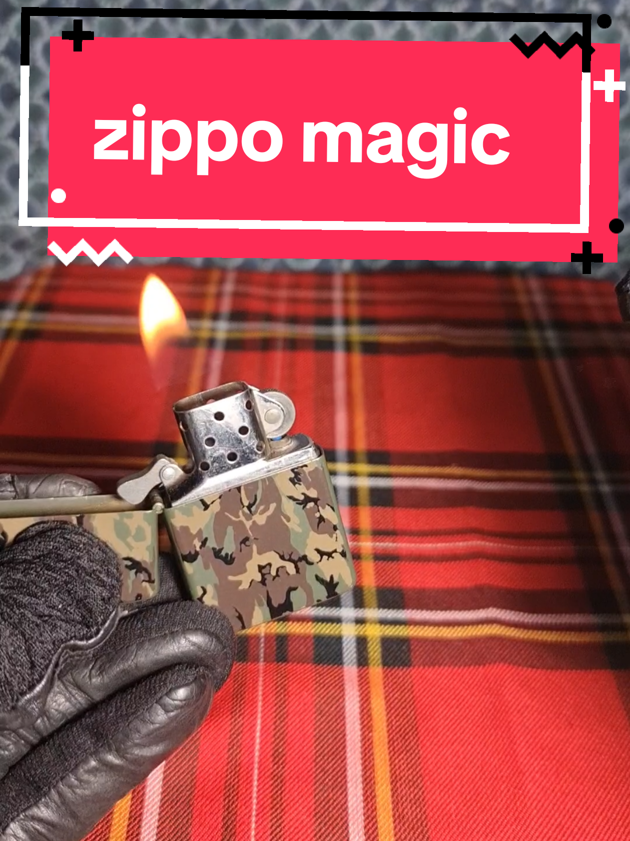 zippo trick #zippo #magictrick #fyp #magic #lighter 