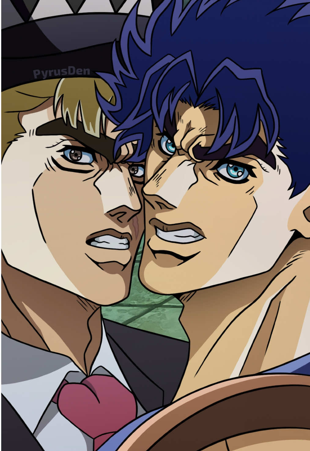 Jonathan’s plan                                      #jojo #jjba #jojobizarreadventure #phantomblood #diobrando 