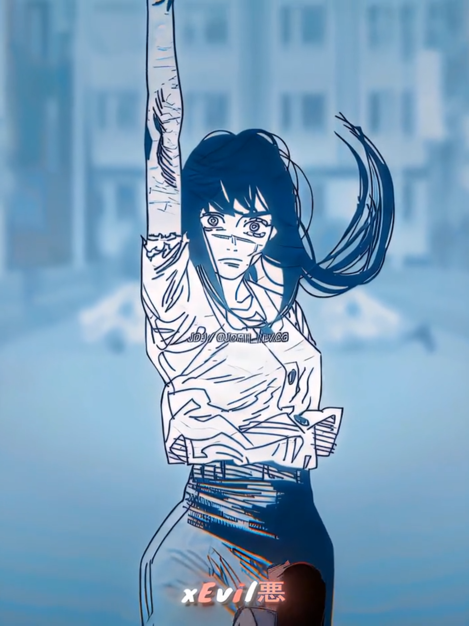 Asa mitaka manga animation 😍🔥 #anime #asamitaka #chainsawman #csm #animetiktok #animeedit