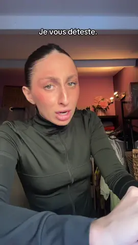 Oui je suis énervée 