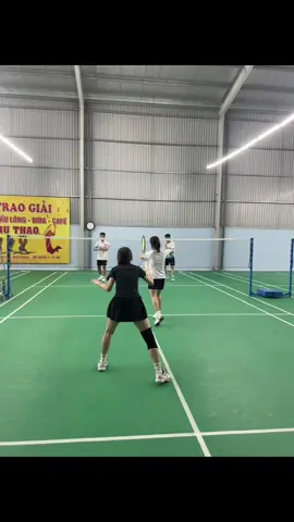 Highlight đôi Nữ x đôi Nam #badminton #highlight #xuhuong 
