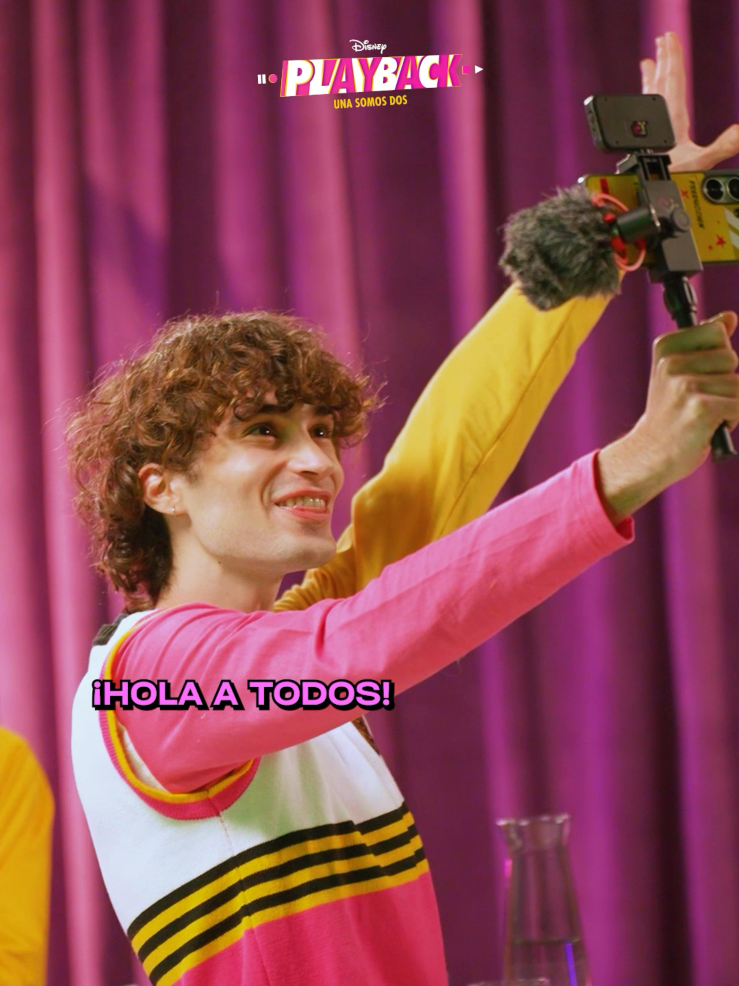 El estudio de tus sueños, amoooor 👾 Esto es Mati the streamer 💋 #PlaybackDisney está disponible en #DisneyPlus. #MatiSpano #SerieDisney