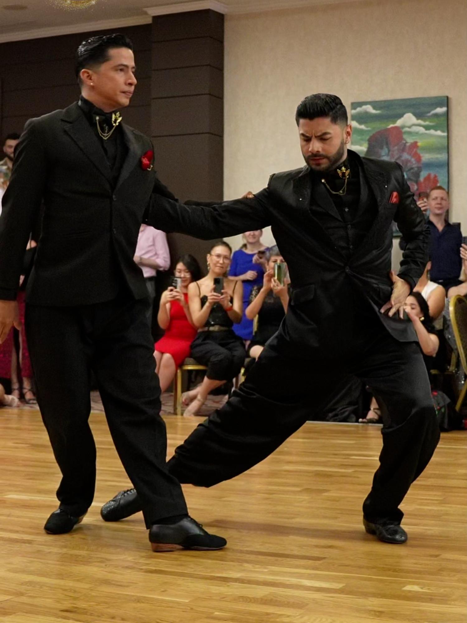 Precise, powerful tango 🕺 Cristian Cerezo and Valentin Arias ✨️ Astana Tango Festival 2025 🎵 La cumparisita #argentinetango #tangodance #dance #tango #tangoargentino