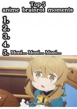 Top 5 anime brainrot moments | Luffy will become the king of the pirates | #Anime #anime #funny #animefyp #fyp 