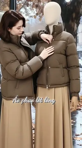 Áo phao lót lông cừu #aophao 