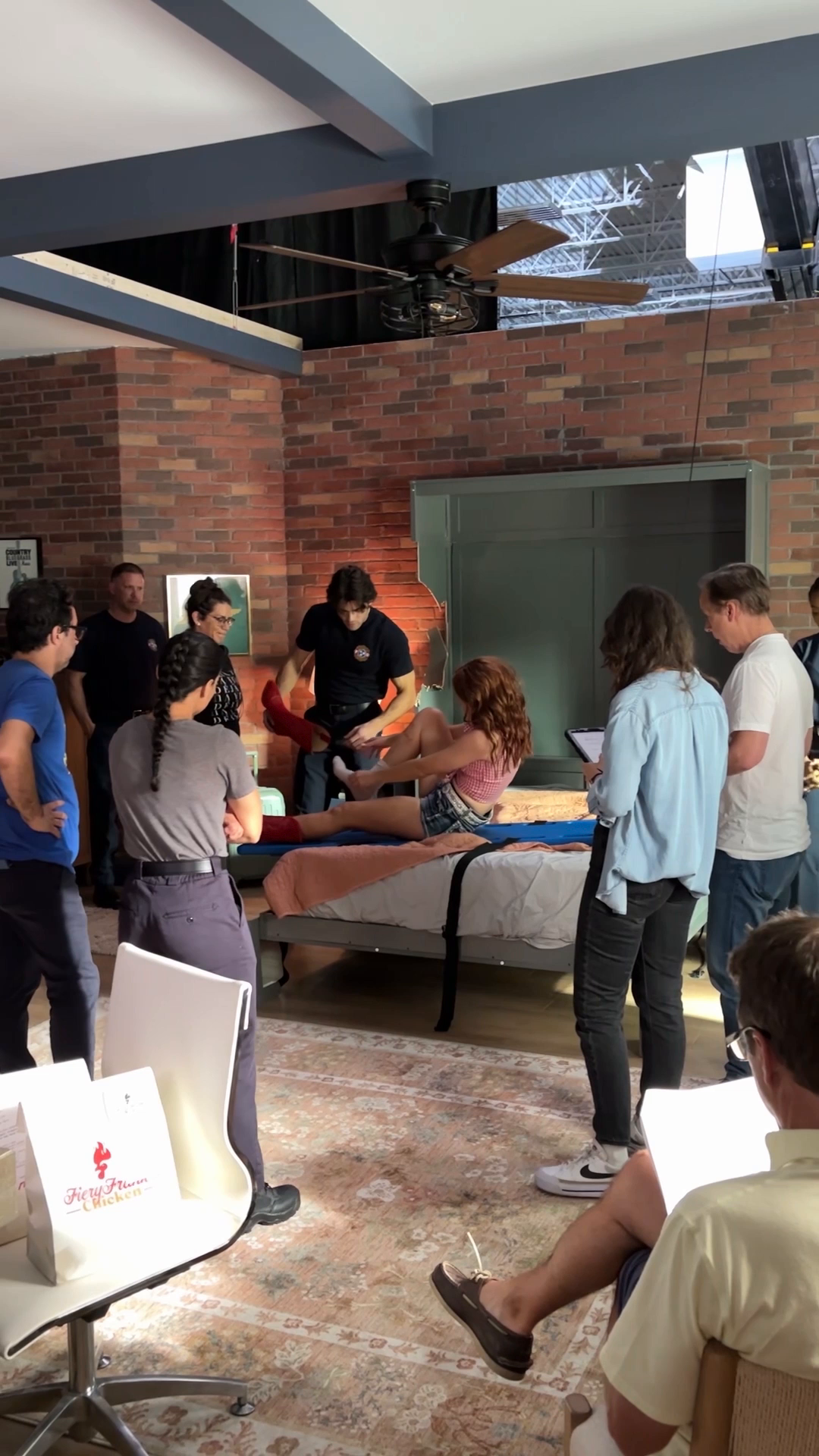 A peek inside last week's #911Nashville ❤️‍🔥 Watch the all-new episode Thursday at 9/8c on ABC, and stream on Hulu!