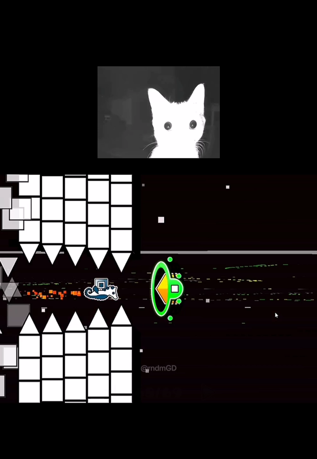 Eon Flashlight 👁️🔥 #fyp #geometrydash #eongeometrydash #eon #flashlight 