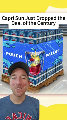 Capri Sun mega deal you can't miss—would you grab a pallet delivered to your door? #CapriSun #FoodDeals #Delivery #Viral #WalmartDeals #Pallet #fyp #foryourpage #video #trending #snackolator #FoodTok #deals #juice #walmartfinds #walmarthaul #crazy #foryou