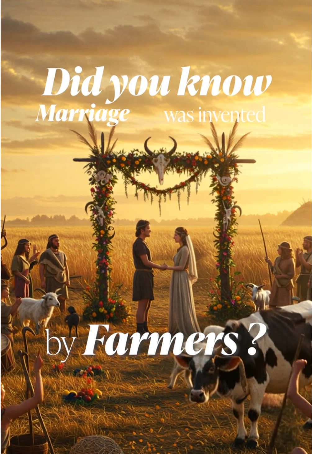 How Marriage was Invented (by Farmers, NOT Lovers) 