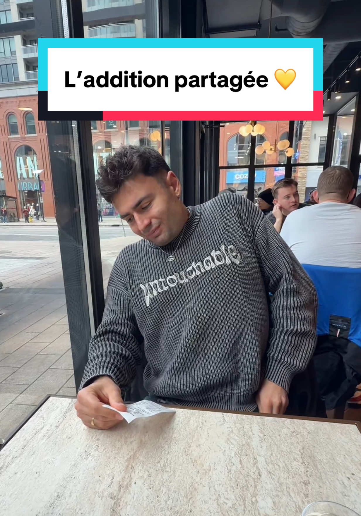 Et c’est comme ça que se construit une relation saine 😍