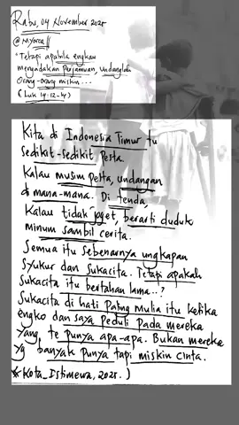 Bahagia sesederhana itu. #renunganhariankristen  #inspirasihidup  #fypp  #bahagiaitusederhana  #ayatalkitab 