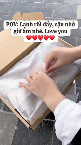 Pov: lạnh rồi cậu nhớ giữ ấm nhé #quatang #19thang11 #gift #xuhuong 