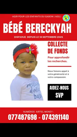 toujours sans nouvelle de cet enfant disparu.