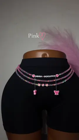 Send a dm on WhatsApp 08101830842 or IG ay_bead1 to place order 🛍️🌸#waistbeadsvendorinibadan #aybeads #customizedwaistbeads #pinkwaistbeads #waistbeads 