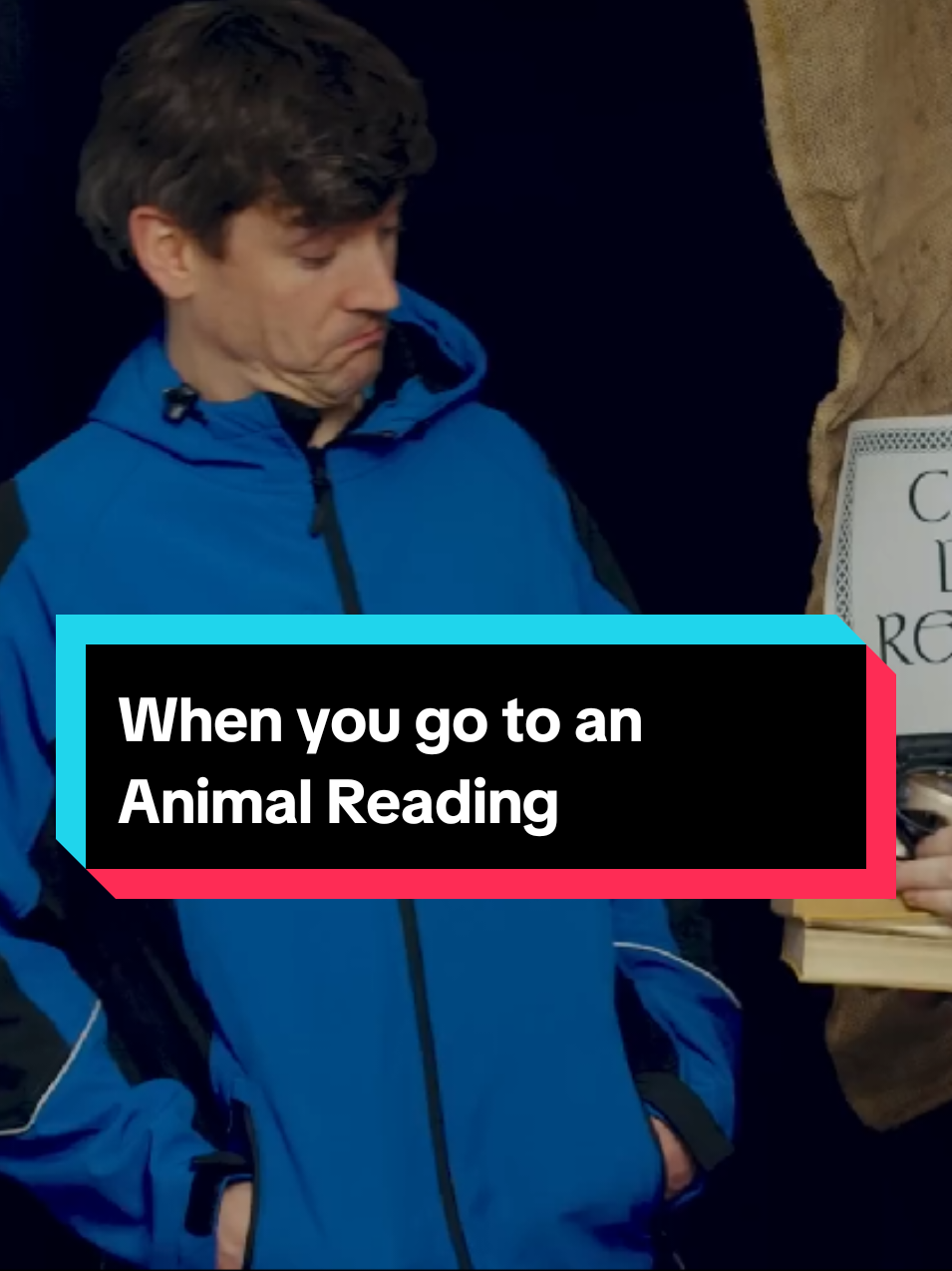 When you go to an Animal Reading | He thought he’d get a noble steed. He got a ferret.
 Spiritual guidance, Flea Market edition.
 #SketchComedy  #comedyskit  #SpiritualParody  #animaltotem  #relatablecomedy 