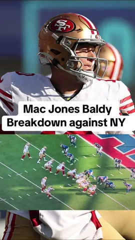 #49ers Mac Jones Baldy Breakdown from the win against NY 🔥