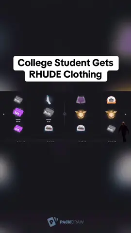 College Student Gets RHUDE Clothing