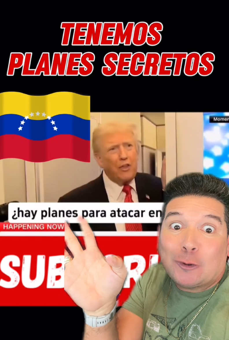 Venezuela para ellos tenemos planes secretos declaró el presidente Trump  