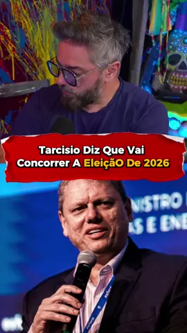 TARCISIO diz que vai concorrer para governador em 2026.   @Tarcisiogdf  #politica #leis #tarcisiodfsp #tarcisiodefreitas #tarcisiocortes