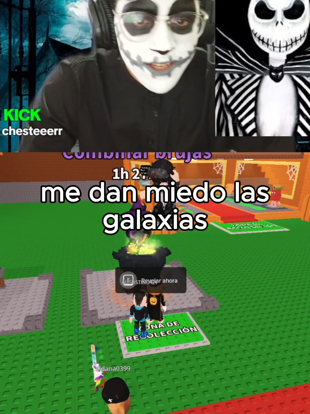 eso me da miedo chicos