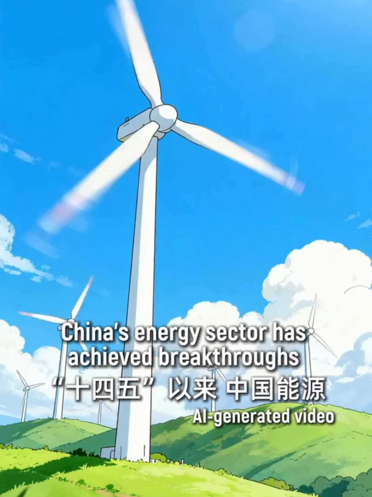 China advances green transition, global energy cooperation in 2021-2025 #Chine