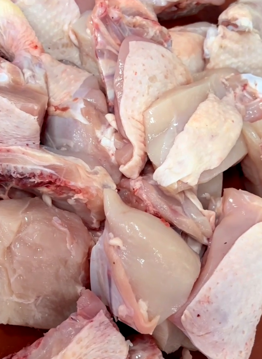 chicken curry pieces  #beautiful #viralvideos #foryoupage #bbq #chicken 