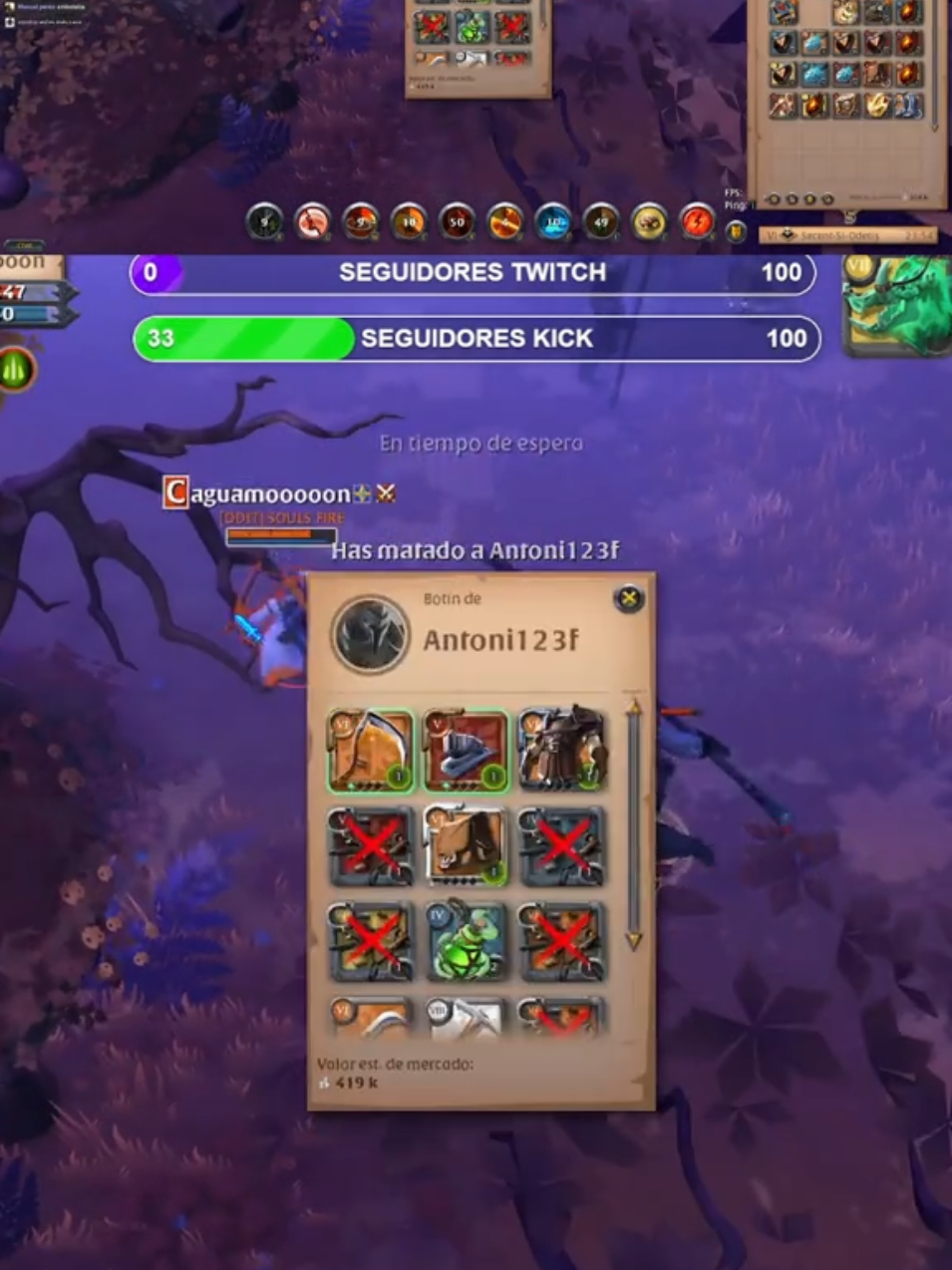 2 Pochos Me quieren ELIMINAR #Albion #albiononlineesunmmorpg #albiononlineenespañol #gaming #pvp