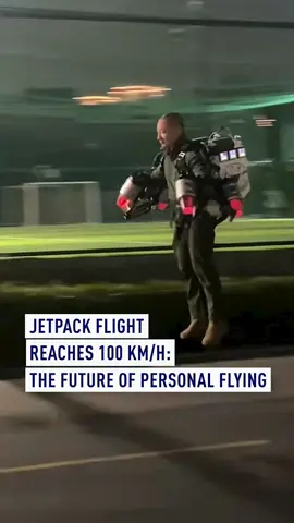 A #jetpack developed by the JetRob Team at #ZhejiangUniversity has just been unveiled on campus. This cutting-edge innovation can theoretically reach speeds of up to 100 km/h. The future of personal flight might be closer than we think. Would you like to try this? #Innovation #MadeInChina #TechInChina #Engineering #FlightTech #ChinaTech